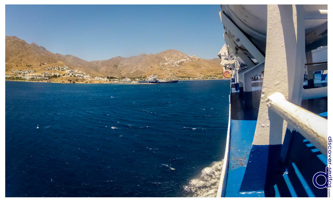 Getting to Serifos by ship